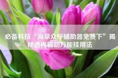 必备科技“海草众厅辅助器免费下”揭秘透视辅助万能挂用法