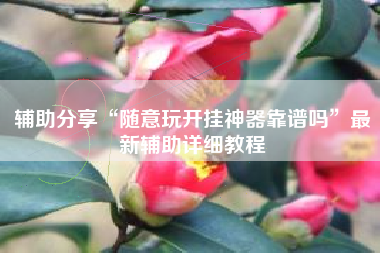 辅助分享“随意玩开挂神器靠谱吗”最新辅助详细教程