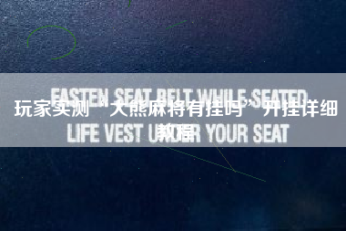 玩家实测“大熊麻将有挂吗”开挂详细教程