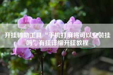 开挂辅助工具“手机打麻将可以安装挂吗”有挂详细开挂教程